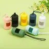 Dog Car Seat Covers Plastic Poop Bag Carrier Candy Color Holder Durable Waste Bags Case For Pet Outdoor Hiking Travel