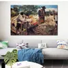 Beach Landscape Canvas Wall Art Valencian Scene Joaquin Sorolla Y Bastida Painting Handmade Seascape Bedroom Decor