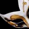 Party Maskers Mannen Sex Dames Maskerade Bal Venetiaans Oogmasker Zwart Carnaval Kostuum Decor 230826