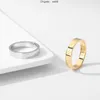 Anelli a fascia Fashion Europe Style Ring Designer Plain Rings Lucury Steel Inciso Lettera G Uomo Donna Gioielli Uomo Anello casual di alta qualità D2111103HL