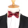 Bow Ties Düğün kravat Erkekler için Günlük Kadınlar Yetişkin Cravats Erkek Katı Knot Partisi Siyah Kırmızı Yeşil Bowties