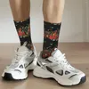 Chaussettes pour hommes Hip Hop Culture rétro Compression folle unisexe carte de la russie carnaval Happy Welcone Harajuku sans couture équipage chaussette