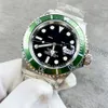 高級メンズ腕時計デザイナー腕時計自動機械式ファッション腕時計 40 ミリメートルクラシックスタイルステンレス鋼防水発光サファイアモントルグリーンウォーターゴースト