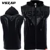 Moletons Masculinos Vszap Casaco de Verão Esportes Fitness Com Capuz Sem Mangas Combate MMA SlimFitting Cardigan Colete Lâmina Batalha Terno 230706