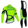 Conjunto de Camisa de Ciclismo 2023 Verde ORBEA ORCA Conjunto de Calça de Jaqueta de Bicicleta de Manga Longa Masculino Feminino 20D Ropa Ciclismo Bicicleta Maillot 230706