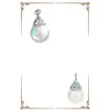 Collier de perles d'eau douce 925, colliers de pétales incrustés de styliste, cadeau de saint-valentin 3823525