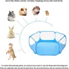 Chenils Porc Cage Intérieur Parc Taille Parfaite Pour Petit Animal Pet Jouer Stylo Facile À Nettoyer Exercice Cour Clôture Portable Tente