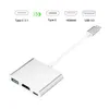 Type-C to HDMI 3IN1 어댑터 HDMI+USB 3.0+Type-C PD 어댑터 USB C 컨버터