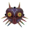 Festmasker Majora s Mask Legend of Zelda Skrämmande realistiskt ansikte Halloween Cosplay kostym rekvisita för vuxna tonåringar 230705