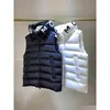 Hommes Down Parkas Veste D'hiver Hommes Gilet Homme Gilets Gilet Manteau À Capuche Survêtement Imperméable À L'eau Pour Et Femmes Coupe-Vent Épais Court Dhcjg