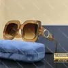 Eleganta Damer Solglasögon med stor ram Utomhuskörning Reseglasögon Lunettes Solglasögon Herr Kvinnor Solglasögon