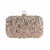 Evening Bags 2023 Handmade Beads Clutch Luxury Bling Tassel Banquet Wedding Purse For Ladies Sequins Shoulder MN1466