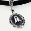 Choker Vampire Pendant Bat Sammet Halsband För Kvinnor Gotisk Witchcraft Pagan Spider Ghost Svart Kort Goth Punk Smycken VGN097