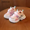 Kinderkinderen sport voor meisjes babyjongens peuter flats sneakers mode casual baby zachte schoenen 230705