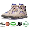 New Jumpman 7 Basketball Shoes White Infrared Citrus Hare for Women Men 9s Sports Sneakers Olive Concord Cool Grey White Gym Red OG Space Jam Mens Womens Trainers