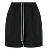 Originele zwarte shorts High Street Casual broek Werkkleding Normaal kruis Oversized herenshorts Trend Fashion Shorts