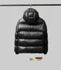 Jaquetas Masculinas Designer de Inverno Homem Menino Jaqueta com Capuz Moda Masculino Bolso Lateral com Zíper Curto Quente Outwear SRS0