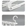Cabides Multifuncional Suporte para Calça Móvel Cabide Multicamada Clipe Guarda-roupa Calças Dobráveis Armazenagem Artefato