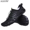 أحذية المشي لمسافات طويلة Aliups Men Aqua Shoes Shoes Shoes Water Women Sneakers Barefoot Beach Sandals Aptream Quick-Dry River Sea Gym HKD230706