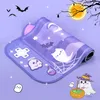 Autre maison jardin Kawaii grand tapis de souris de jeu violet fantôme clavier tapis de souris XXL grand tapis de bureau étanche à l'eau antidérapant accessoires pour ordinateur portable 230705