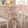 Vêtements de Table en dentelle moderne nordique résistant à l'usure ménage anti-poussière et Table basse décorative longue nappe