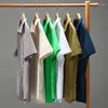 Camisas informales para hombre, verano 2023, cómodas camisas finas de lino y algodón para hombre, camisa de manga corta con cuello Polo liso, camisetas holgadas para hombre