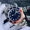 Mens Watch GMT 126710 126711 116719 40mm Luminescent Ceramic Bezel 2813 Movement Automatic Sapphire Watches Top Wristwatches -08