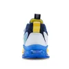 Tênis Super Cool Running Shoes Kids Boy Quick Lacing Children Brand Shoes respirável Kids Sport Shoes Anti Slip Teenage Trainers 230705