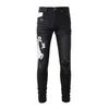 Jeansy męskie 20Ss Męskie Designer Died Ripped Biker Slim Fit Motocykl Denim Dla mężczyzn Moda Jean Mans Pour Hommes 876 Drop Delivery A Dhrrk