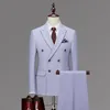 Men's Suits Blazers Custom Made Groom Wedding Dress Blazer Pants Business Highend Classic Trousers SA0710599 230705