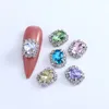 3D Bling Crystal Rhinestone Nail Art Accessories Jewelry Decoration DIY Craft Luxury Gemstones Alloy Art Nails Tips Design