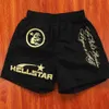 Diseñador de moda corta Ropa casual Hellstar Studios X4 Shorts Ins Mismo estilo High Street Trendy Shorts para hombres y mujeres Rock Hip hop 2045