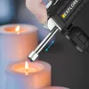 New Type-C Plasma Lighter Long Kitchen Candle Outdoor Waterproof Electronic Retractable Flameless Smoking Tool GMUA