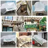 Abat-jour 0.38mm PE bâche tissu imperméable bateau camion auvent animal de compagnie chien maison couverture étanche jardin extérieur auvent voile