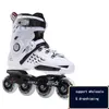 Inline-Rollschuhe für Erwachsene, flach, Figur 12, Wahl, Skating-Schuhe, Sneaker, Outdoor, Anfänger, Fortgeschrittene, Aluminium-Trucks, PU-Räder, cool 230706