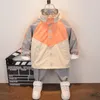Formalar Bahar Sonbahar Bebek Erkek Kız Kıyafetleri Çocuklar Pamuk Spor Ceket Pantolon Setleri Toddler Giyim Setleri Çocukların Takipleri 210T 230705