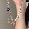 Colliers pendants Collier perlé de perle élégante pour femmes fille douce fruit cool pêche aux bijoux de boucles