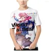 Camisetas para hombre World Dai Star 3D Camiseta de manga corta Mujer Hombre Anime Moda Verano Camiseta