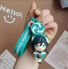 Anime game keychain, high-quality cartoon keychain, cute little gift for boys and girls