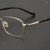 Sonnenbrille Rahmen Hohe Qualität Japan Handgemachte Reine Titan Brille Rahmen Männer Vintage Super Licht Exquisite Brillen Frauen Myopie Oculos