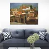 Landscapes Canvas Art View of Plascencia Joaquin Sorolla Y Bastida Painting Handmade Figurative Artwork High Quality Wall Decor