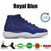 Jumpman 11 11s heren basketbalschoenen cement koel grijs DMP kersengeel slangenhuid gamma koningsblauw laag 72-10 25th Anniversary Concord Bred dames sportsneakers