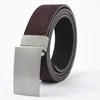 Belts Both Sides With Two Leather Rotating Needle Buckle Belt High Quality Men And Women Head Adjustable 367