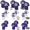 Custom NCAA TCU Horned Frogs College Football Jerseys Powers Ramsey-Brooks Rochester Self Stoker Taylor-Whitfield White Williams Carter Chapman Deal Dickey Dodds