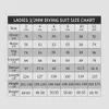 Swim Wear Women's Women's Neoprene GBS Wetsuit Wetsuit Zipper Long Maniche Onepiece Swimsuit Daving Suit Ladies Surfing Swiming Swimming Snorkeling 230706