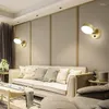 Wall Lamp Nordic LED Lamps Black Gold Adjustable Reading Lights For Bedside Bedroom Mirror Light Corridor Sconce Home Lighting