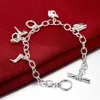 Horse shoe bracelet fashion exquisite charms bracelets pendant women simple models personalized birthday gift color silver bracelets