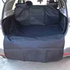 Larger 2In1 Waterproof Car SUV Hatchback Rear Back Seat Cover Pet Dog Boot Mat Cargo Liner Trunk Bumper Tray Protector HKD230706