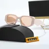 مصمم أزياء نظارة شمسية للنساء رجال للجنسين Goggle Beach Sun Glasses Retro Frame Small Grass Sunglass Design Eyeglass UV400 Black Black Brand Grand