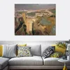 Canvas Art Tower of Seven Pont Alhambra Granada Joaquin Sorolla Painting Handmade Figurative Artwork High Quality Wall Decor